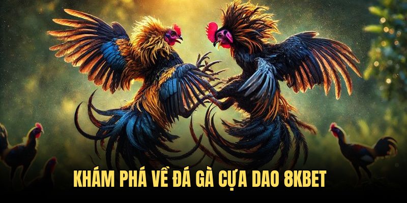 đá gà cựa dao 8kbet giới thiệu